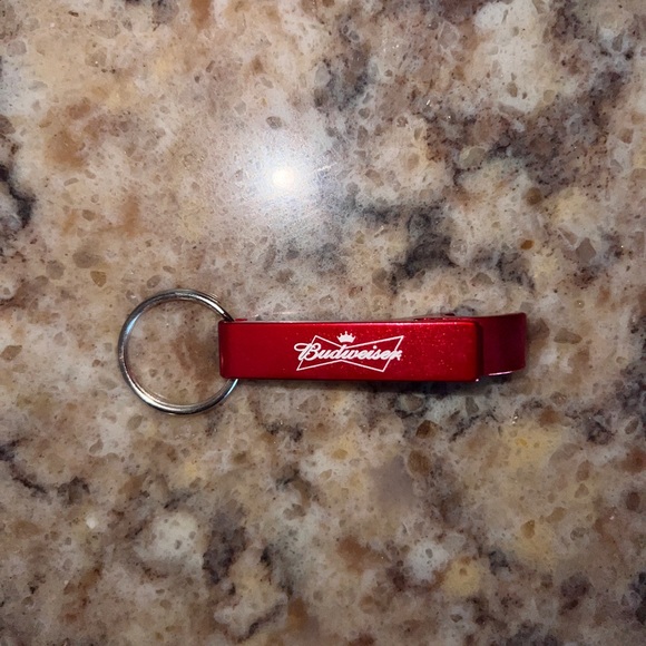 Anheuser-Busch: Budweiser Bud Light Lot: cups & keychain bottle openers NEW - Picture 6 of 10